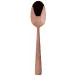 Siena Copper Table Spoon 8 In 18/10 Stainless Steel Pvd Mirror