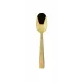 Siena Gold Tea/Coffee Spoon 5 1/2 In 18/10 Stainless Steel Pvd Mirror