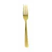 Imagine Pvd Gold Table Fork 8 1/4 In 18/10 Stainless Steel Pvd Mirror