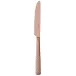 Cortina Copper Table Knife Solid Handle 9 1/4 In 18/10 Stainless Steel Pvd Mirror