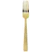 Cortina Gold Table Fork 8 In 18/10 Stainless Steel Pvd Mirror