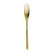 H-Art Pvd Gold Dessert Fork 7 1/2 In 18/10 Stainless Steel Pvd Mirror