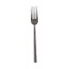 Linea Q Pvd Black Dessert Fork 7 1/4 In 18/10 Stainless Steel Pvd Mirror
