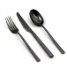 Linea Q Pvd Black Soup Ladle 11 3/4 In 18/10 Stainless Steel Pvd Mirror