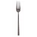 Linea Q Pvd Black Serving Fork 8 7/8 In 18/10 Stainless Steel Pvd Mirror