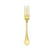 Filet Toiras Pvd Gold Dessert Fork 7 1/4 In 18/10 Stainless Steel Pvd Mirror