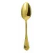 Filet Toiras Pvd Gold Serving Spoon 9 3/8 In 18/10 Stainless Steel Pvd Mirror