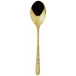 Venezia Gold Table Spoon 8 In 18/10 Stainless Steel Pvd Mirror