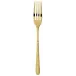 Venezia Gold Table Fork 8 In 18/10 Stainless Steel Pvd Mirror