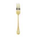 Taormina Pvd Gold Dessert Fork 7 1/4 In 18/10 Stainless Steel Pvd Gold