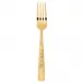 Jungle Pvd Gold Table Fork 8 In 18/10 Stainless Steel Pvd Gold