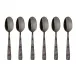 Jungle Mirror PVD 2Black Espresso Spoon Set of 6