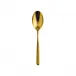 Hannah Diamond Pvd Red Gold Dessert Spoon 7 1/8 in Diamond Pvd Red Gold