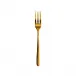 Hannah Diamond Pvd Red Gold Dessert Fork 7 1/4 in Diamond Pvd Red Gold