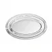 Contour Meat Dish Oval 12 1/4X7 7/8 Silverplated