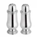 Wedding Set Big Salt And Pepper Shaker Contour Silverplated