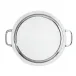 Elite Tray Round With Handles Round 13 3/4 Silverplated