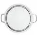 Elite Tray Round With Handles Round 15 3/4 Silverplated
