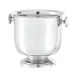 Elite Ice Bucket Round 6 1/2 Silverplated