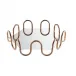 Kyma Hexagon Tray 12 1/4X10 5/8 Pvd Rum (Previously Copper)