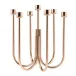 Kyma Candelabra 7 Candles Round 9 7/8 Pvd Rum