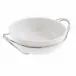 New Living Round Spaghetti Dish Set Round 10 5/8 On Stainless Steel