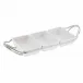 New Living Rectangular Hors D'Oeuvre Tray Set 14 1/8X7 1/8 On Stainless Steel