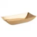 Linea Q Bread Basket 9 1/2 X 4 3/4 In Pvd Gold
