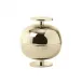 Gio Ponti Centerpiece Round 4 3/8 Pvd Champagne