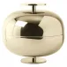 Gio Ponti Centerpiece Round 9 1/2 Pvd Champagne