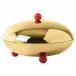 Penelope Centerpiece Round 10 1/4 Pvd Gold