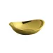 Twist Oval Bowl 5 1/2 X 4 3/4 In Pvd Gold