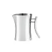 Bamboo Milk Pot 2 3/8X4 7/8 Silverplated