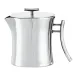 Bamboo Tea Pot 3 7/8X7 1/2 Silverplated