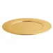 Sphera Show Plate 12 1/2 In Pvd Gold