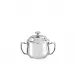 Elite Sugar Bowl With Cover & Handles 5 7/8X3 3/8 8 3/4 Oz. 18/10 Stainless Steel
