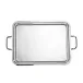 Elite Rectangular Tray With Handles 15 3/4 X 10 1/4 in 18/10 Stainless Steel