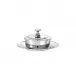 Elite Grated Cheese Pot With Crystal 5 3/8 in D 18/10 Stainless Steel