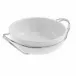 New Living Round Spaghetti Dish Set Round 12 5/8 Mirror Stainless Steel