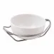 New Living Round Spaghetti Dish Set Round 10 5/8 Antico Stainless Steel