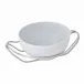 New Living Round Spaghetti Dish Set Round 10 5/8 Hi Tech Stainless Steel