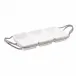 New Living Rectangular Hors D'Oeuvre Tray Set 14 1/8X7 1/8 Antico Stainless Steel