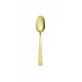 Flat Antico Gold Tea/Coffee Spoon 5 7/16 In 18/10 Stainless Steel Antico Pvd Finishing (Special Order)