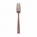 Flat Vintage Pvd Copper Table Fork 8 in 18/10 Stainless Steel Vintage Pvd Finishing