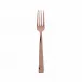 Flat Pvd Copper Dessert Fork 7 1/8 in 18/10 Stainless Steel Pvd Mirror (Special Order)