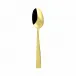 Flat Pvd Gold Dessert Spoon 7 1/8 in 18/10 Stainless Steel Pvd Mirror (Special Order)