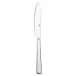 Flat Diamond S/S Table Knife Solid Handle 9 5/16 In Diamond Stainless Steel