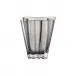 Flux Gray Crystal Vase 8 in.