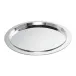 Saturne Round Tray 0.75 in. Stainless Steel