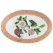 Tresor Fleuri Beige Rhododendron Quenelle Dish  in Gift Box